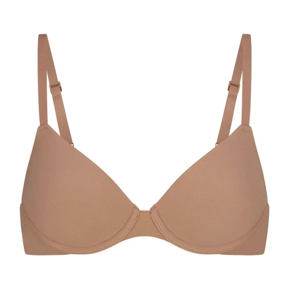 Skims Fits Everybody T-Shirt Bra BR-UWR-2294 Sienna 32D‎